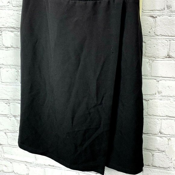 Forever 21 Dress Size S Halter Black Crochet Mini Faux Wrap Back Zipper NWT - Picture 4 of 9